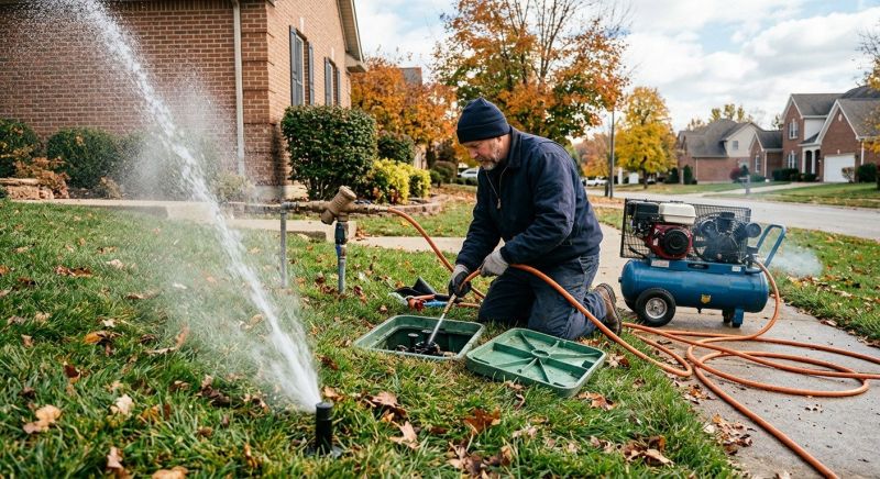 Irrigation Winterization in Reno, NV