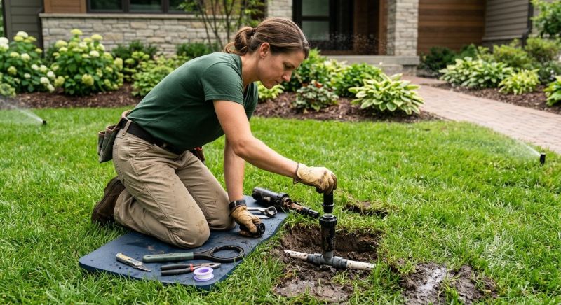 Sprinkler Head Repair in Ventura County, CA