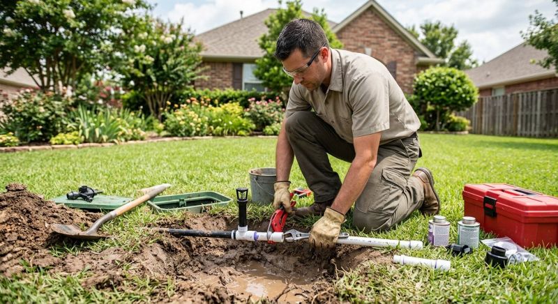 Sprinkler Plumbing Repair in Ventura County, CA