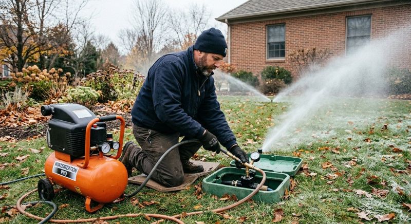 Sprinkler Winterization in Carson City, NV