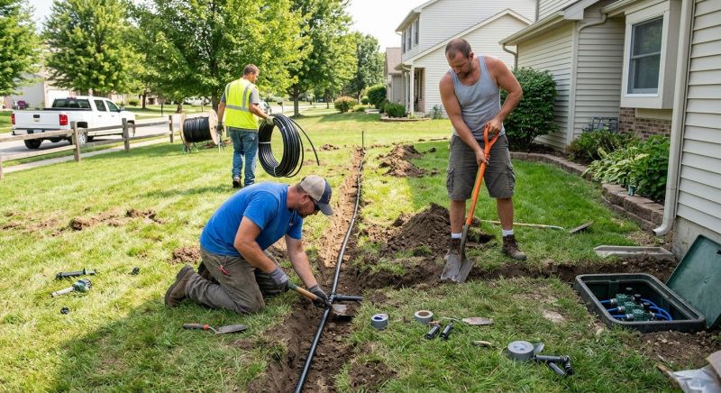 Watering System Installation in Aiken, SC