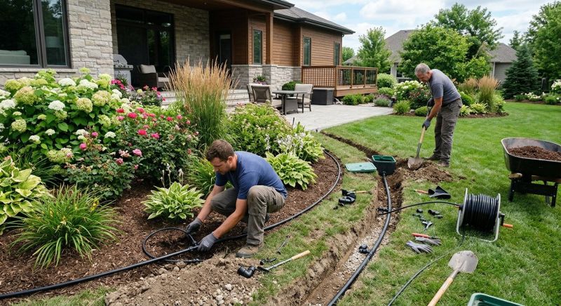 Garden Irrigation Installation in Ventura County, CA