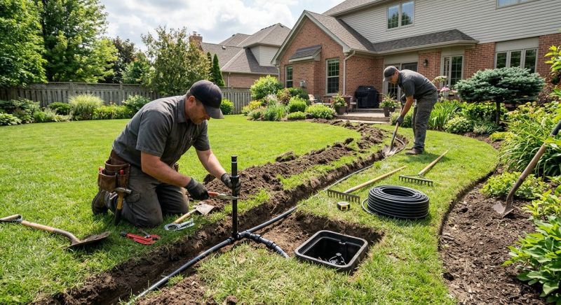Outdoor Sprinkler Installation in Aiken, SC