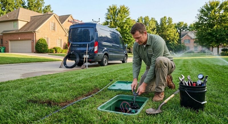 Sprinkler System Relocation in Aiken, SC