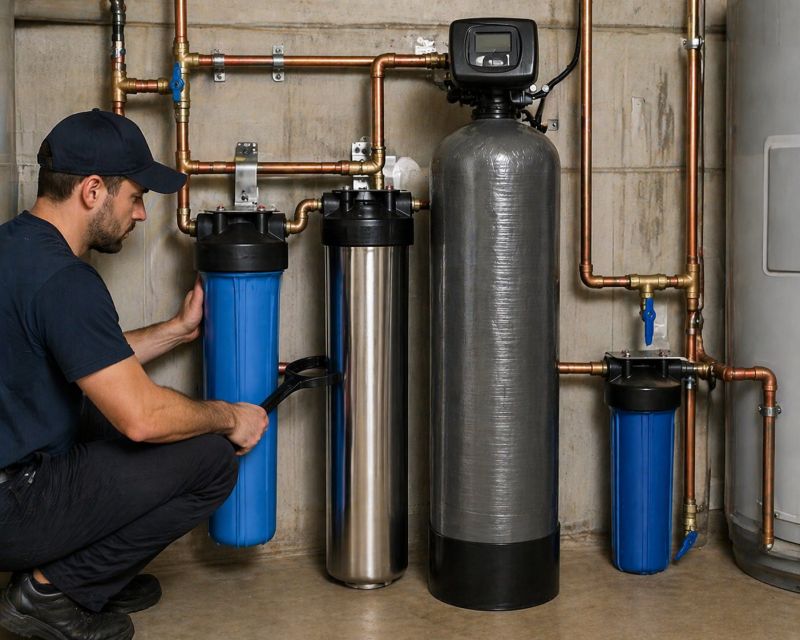 Water Filtration Installation in Monmouth County, NJ